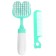 A set of combing a rattle "Panda", 2 items: comb with teeth + brush