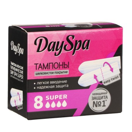 DAY SPA SUPER tampons, 8 pcs-3