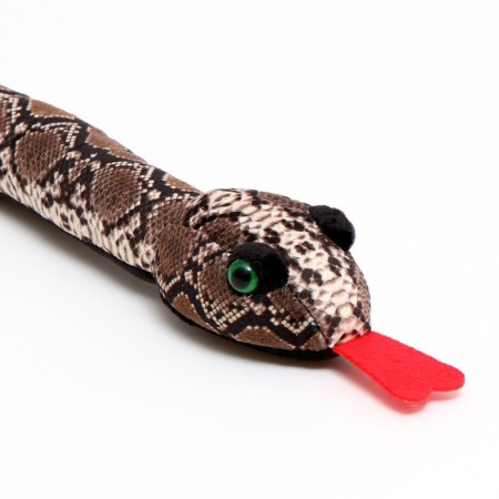 Soft toy "Snake", 80 cm, light strip-5