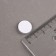 Velcro on a glue basis "Circle", set 55 pcs., Size 1 pc: 1.5 × 1.5 cm, color gray color