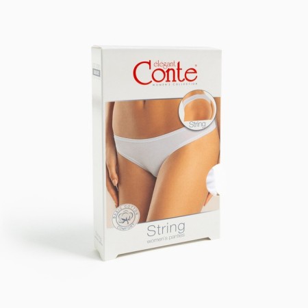 Cowards women's thongs, white color, size 50-8
