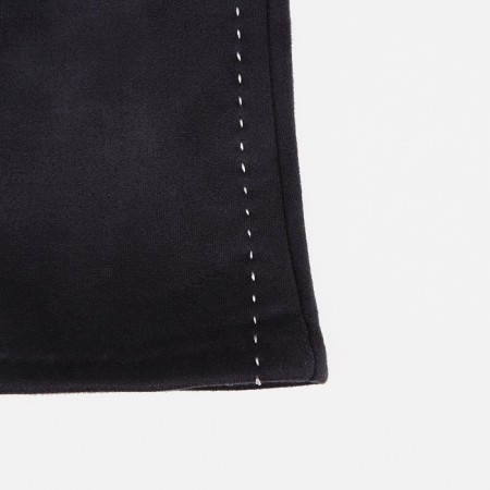 Gloves are female, dimensionless, without insulation, dark gray color-1