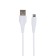 Cable Borofone BX18, Micro USB - USB, 2.4 A, 1 m, white