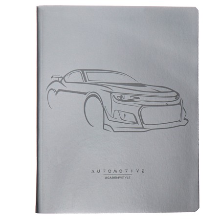 A notebook of 96 sheets in the car "Auto Contour", the cover coated cardboard, mix-4