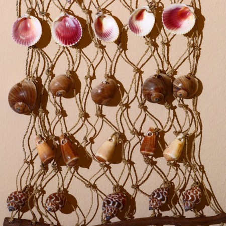 Suspended souvenir "Gift of the Sea" shells 20x3x55 cm-2