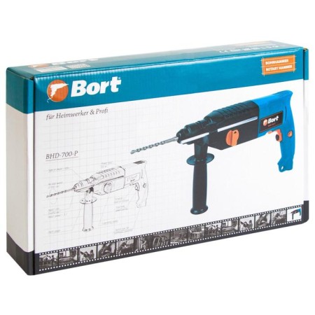 Bort BHD-700-P Horizontal, 700 W, SDS+-3