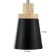 Spot "buzz" E27 40W black 15x15x28 cm