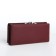 Women's wallet on a magnet, burgundy color