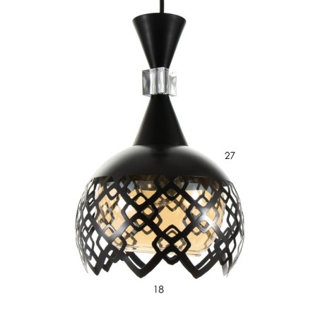 Bayerlux lamp "Kovalts" E27 40W black 20x20x35-120cm-7