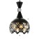 Bayerlux lamp "Kovalts" E27 40W black 20x20x35-120cm