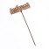 Topper "Beloved Mommy", gold, 14 × 5.5 cm give beautifully