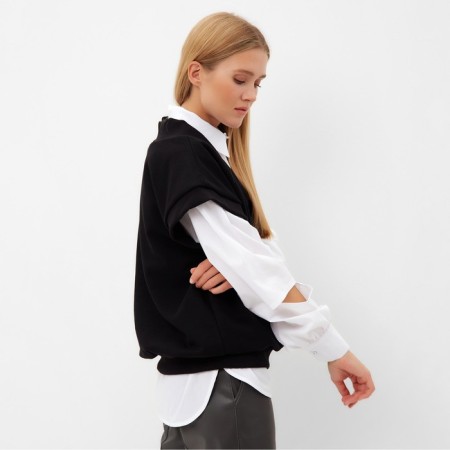 Women's blouse minku: Casual Collection Color White, rr 52-6