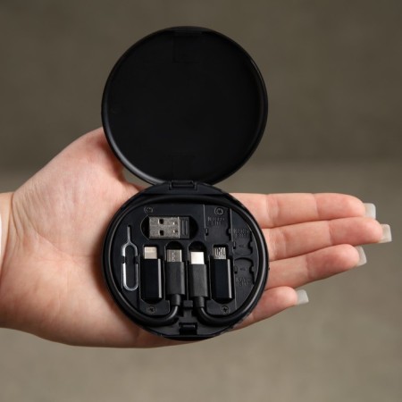 Charging 5 in 1, Type-C/Type-C cable, Type-C/Microusb, Type-C/Lightning adapters-7