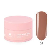 Low -temperature single -phase color gel Adricoco Low Heat, No. 07 chestnut, 50 ml