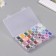 Biser set 28 colors 8/0, 5x2.5 cm