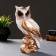 Figure "Owl" white 11x22x9cm