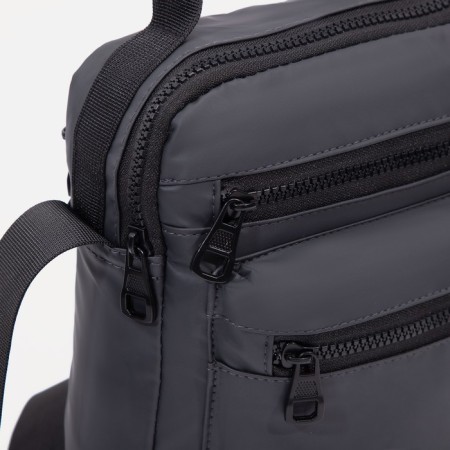 Male bag, gray color-2