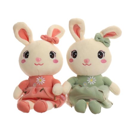 Soft toy "Bunny in a dress", 30 cm, color mix-3