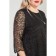 Female dress, size 56, black color