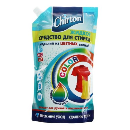 Chirton washing liquid, for colored tissues, 1 liter