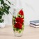 VAZ Red Rose with painting on the venue, D-7cm 10x23 cm