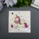 Tattoo on the body color phosphorus "Unicorns in space" 6x6 cm