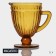 Glass Glass "Bosphorus" 1.1 l, yellow color