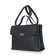 Female bag, artificial leather, 285x220x110 cm, black