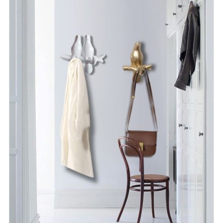 Nast-light decor "Doves", 10.5 x 7 cm, white