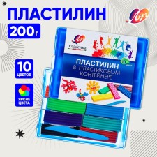 Plasticine 10 colors 200 g 