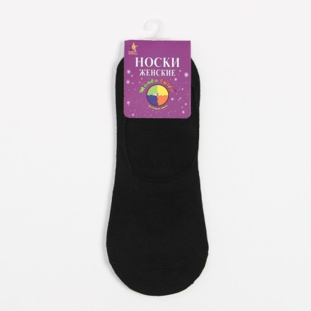 Women's socks, black color, size 36-40-4