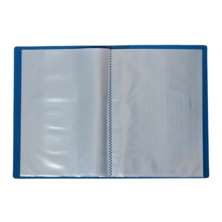 Set of folders A5, 20 inserts, calligrata, pocket on the spine, blue, 3 pieces-2