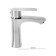 Mixer for the Olympus sink OS11522, single -legged, stainless steel, satin