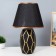 Santano table lamp E14 40W Black-Golden 20x25x39 cm