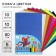 Complete-colored paper, with sparkles, A4, 10 sheets, 10 colors, coated, one-sided, in a package, 80 g/m², spider-person
