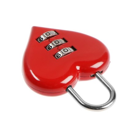Castle of hinged code tundra "heart", red-2