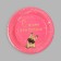 Disposable paper plate "Happy Birthday" pesel, set 6 pcs, 18 cm