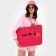 Bag Women's Beach Into the Sea, 50x34.5x14 cm, pink color