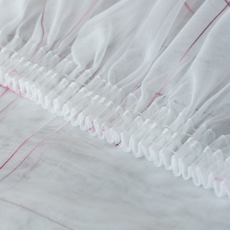 Tulle "Ruby", size 300x280 cm, pink color-3
