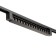 Simple Simple Linza lamp LED 30W Black 47x3.5x4.5 cm
