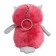 Soft toy "owl", on a key fob, color mix