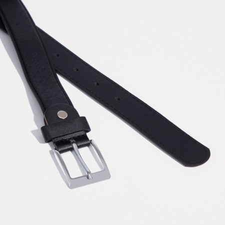 Building belt, width 2 cm, screw, buckle metal, black color-1