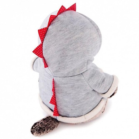 Soft toy "Basik" in a sweatshirt Drafonchik, 22 cm-1