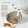 Porcelain salad Magistro "Cerera", 400 ml, d = 16.2 cm, brown color