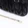 Bag Cross-Bodi with a zipper, black color