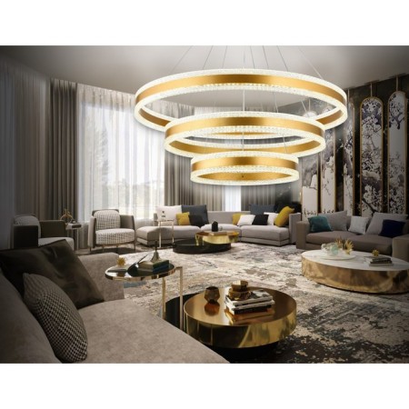 Ambrella Light, Original, FA6183, 3XLED, 245 W, 18375LUM, 3000-6400K, Gold Color, a gold.-1
