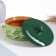 Ceramic pot of baking "Borisovsky" 0.7l / 15x9cm, green