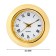 Quartz clock, D-2.5 cm, LQ377A, discrete move, gold