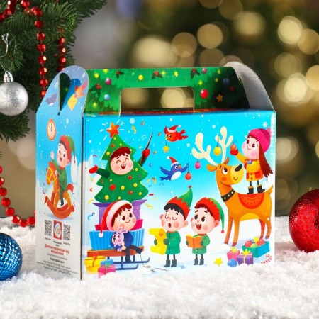 Gift box "joyful meeting", 23 x 10.5 x 16.5 cm-1