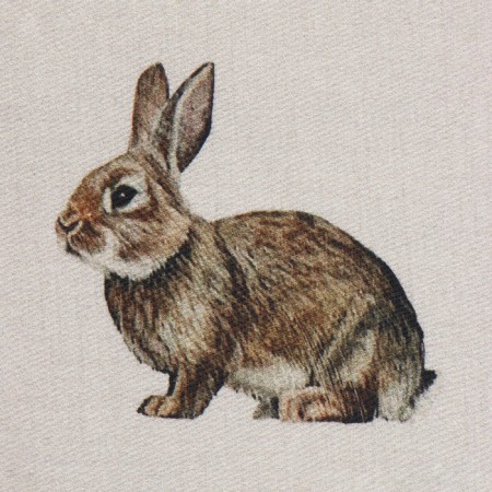Ethel towel Rabbits 40x73 cm, 100% HL, sarzha 190 g/m2-2